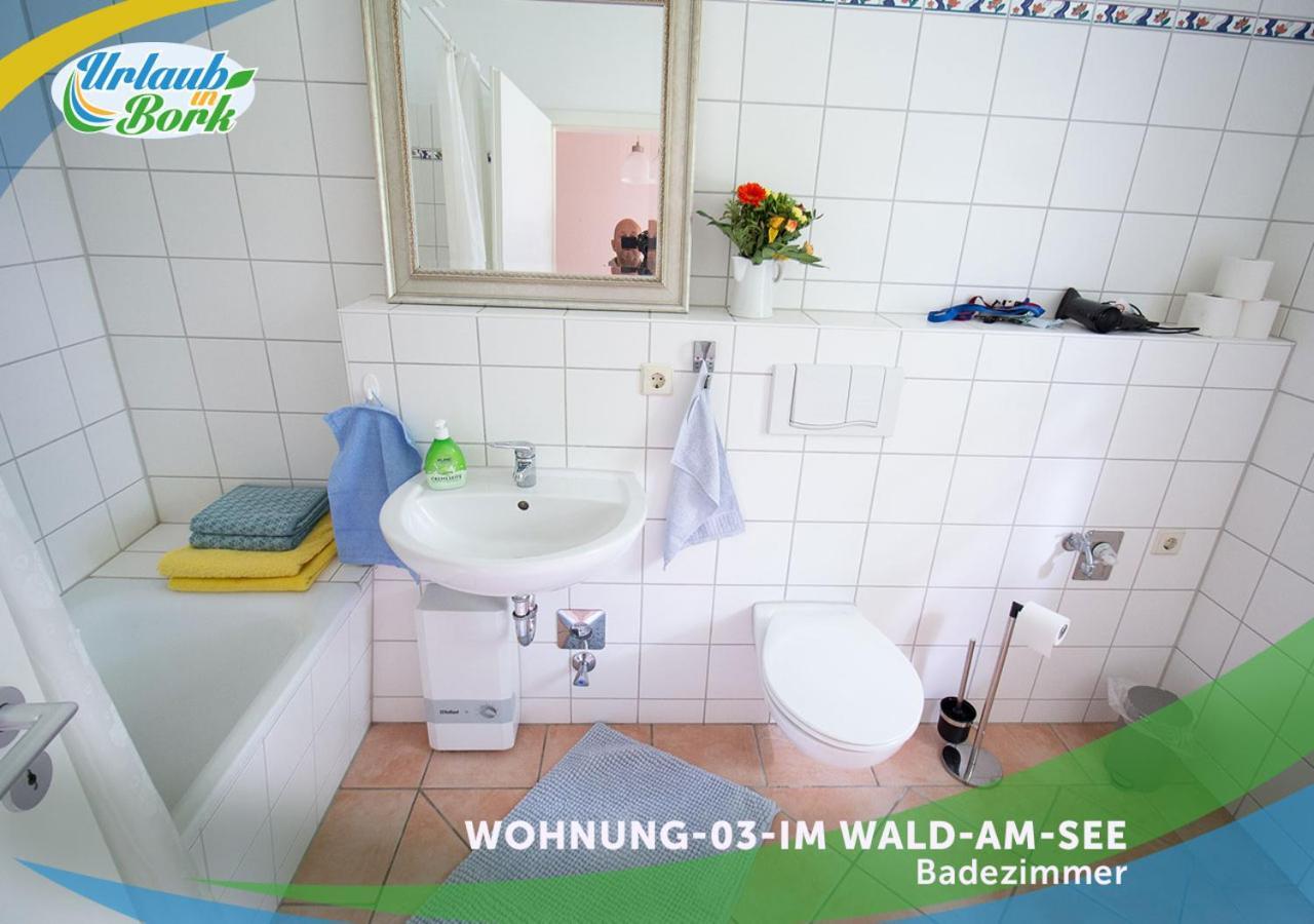 Jagd-Angler-Suite-03-Im-Wald-Am-See Kyritz Extérieur photo